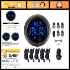 Digital Air Bag Pressure Gauge 0-232psi For Air Ride Suspension System 5 Sensor