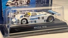 KYOSHO 1/64 Mazda 787B #18 White Blue Le Mans Diecast w/ Box Blister