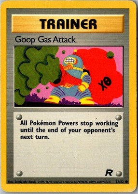 Pokemon Goop Gas Attack 78/82 Team Rocket Englisch
