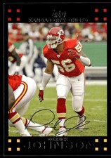 2007 Topps Derrick Johnson Kansas City Chiefs #275