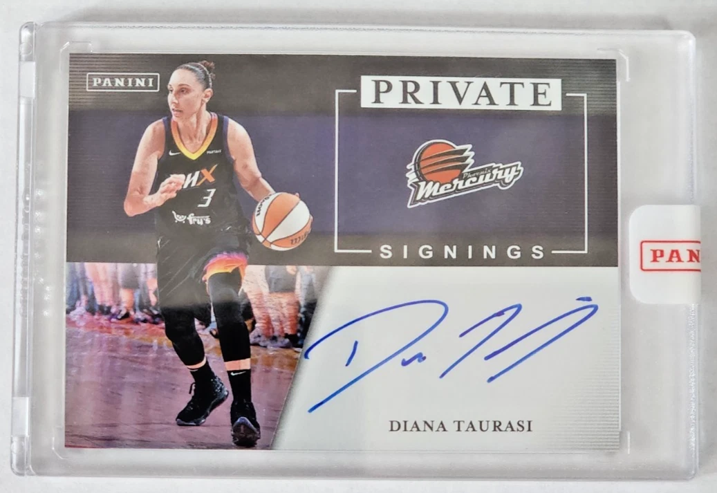 Phoenix Mercury Basketball Autographed Sports Trading Cards
