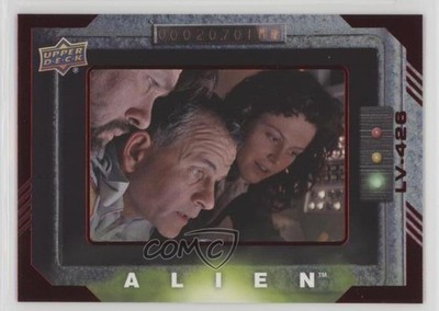 2017 Alien Movie Red Foil Modern 24/25 Ash Ellen Ripley Conflicting Verdicts p1l