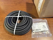 WindyNation 4-Gauge 25 ft. Black & Red Welding Cable Kit w/ Lugs & Heat Shrink