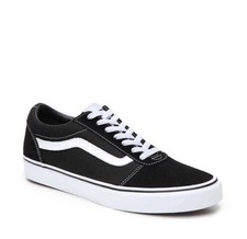 New VANS Ward Black Suede Skate Shoes Suede / Canvas