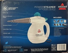 BISSELL 4155W PowerSteamer Extended Reach Handheld Steam Cleaner and Sanitizer