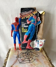 Vintage 1978 Remco The Amazing Energized Spider-Man Figure W/Box Not Working