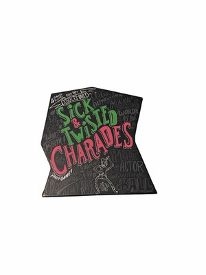 Wonder Forge Sick & Twisted Charades Adult Party Game - 18 Years And Older
