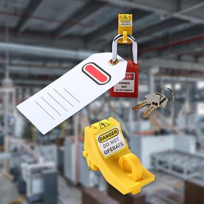 Breaker Lockout Device Equipments Lockout Tagout Kit Replaces Yellow | eBay