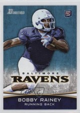 2012 Bowman Bobby Rainey (Right Hand Off Card) #163 Rookie RC 1m8. rookie card picture