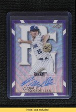 2021 Leaf Perfect Game All-American Classic Metal 1/1 Jacob Miller Auto 03j5