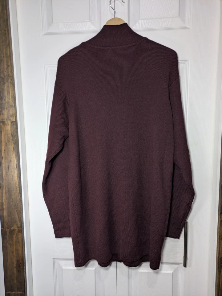 Abrigo de cuello alto delantero abierto Emmanuel Ungaro vintage para mujer - talla grande Foto 2 de 4