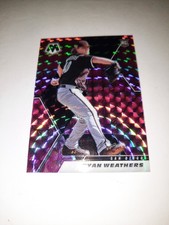 2021 Panini Mosaic Ryan Weathers Pink Camo #262 San Diego Padres