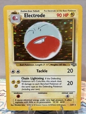 Pokémon TCG Electrode Jungle 2/64 Holo Unlimited Holo Rare