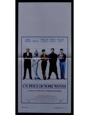 Plakat Ein Fisch Mit Namen Wanda Jamie Lee Curtis Kevin Kline 1988 B387