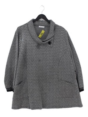 Mona Lisa Damen Top L grau Viskose mit Polyester, Elasthan Tunika