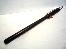 Vintage 22" Fish stunning Club USED WOODEN looks like a Black Police NIGHTSTICK