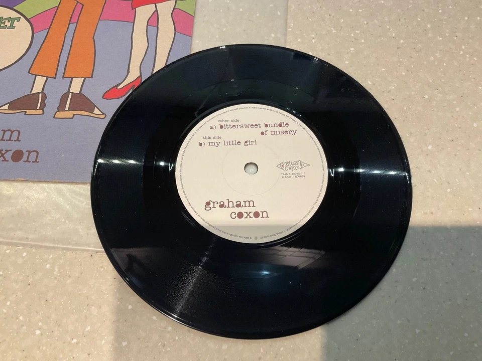 GRAHAM COXON Bittersweet Bundle of Misery UK First Press 7 inch Blur LP Oasis - Image 2 of 4