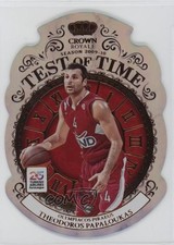 2024 Panini Crown Royale EuroLeague Test of Time /99 Theodoros Papaloukas 14mf