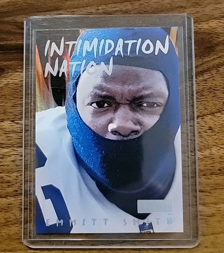 1998 Skybox Premium - Intimidation Nation Emmitt Smith #2 IN RARE 🔥🔥🔥