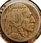 1928-D 5c Indian Head Buffalo Nickel