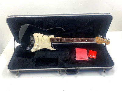 Fender Stratocaster Plus ★ USA 1993 ★ Black ★ Lace Sensor Gold ★ RW ★ 3,61 KG - Bild 1 von 4