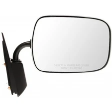 For Chevy C1500/K1500 1988-1999 Door Mirror Passenger Side | Manual | Chrome