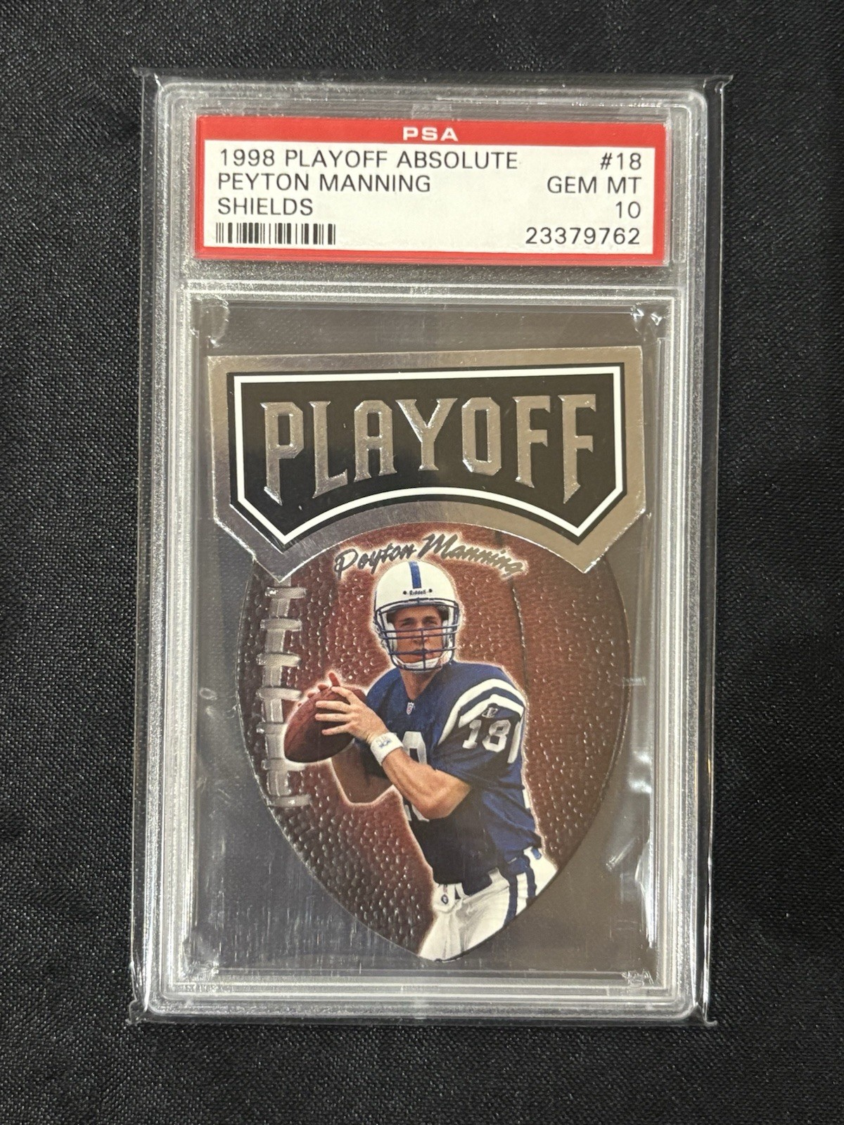 Peyton Manning Playoff Absolute Shields #18 Shields