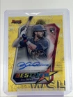 DYLAN CREWS 2025 BOWMAN'S BEST BEST-TEK ROOKIE GOLD RC AUTO /50 Q3855