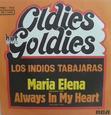 7'' 1958! LOS INDIOS TABAJARAS : Maria Elena // MINT- \
