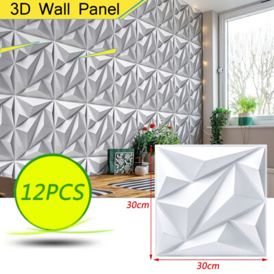 30x30cm 3D Wall Panels Waterproof 3D Wallpaper 3D Wall Stickers for Decoration
