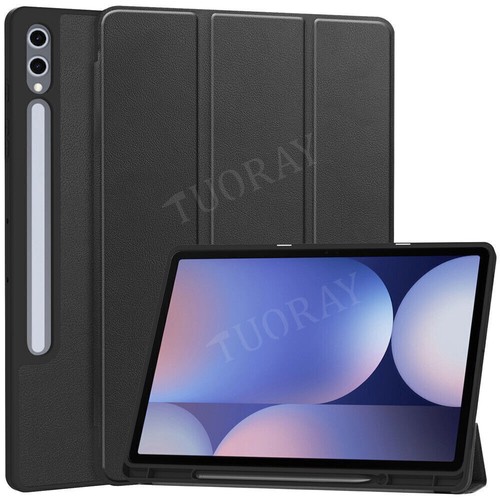 For Samsung Galaxy Tab S10 Plus 12.4 S9 FE S8 S7 Tablet Leather Case Stand Cover - Picture 5 of 84