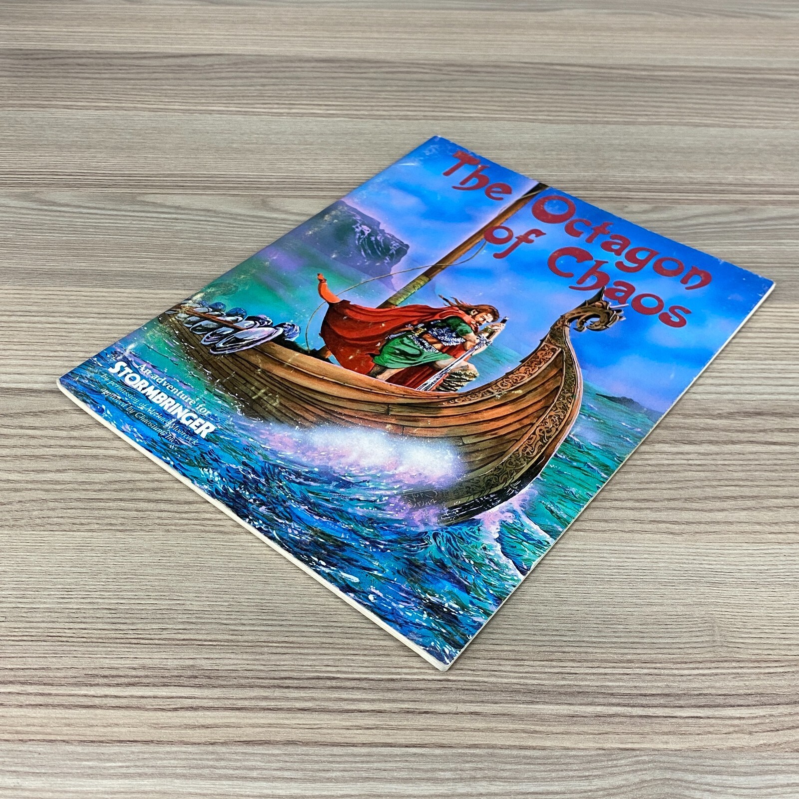 THE OCTAGON OF CHAOS STORMBRINGER ADVENTURE MICHAEL MOORCOCK RPG ROLE-PLAY 1986