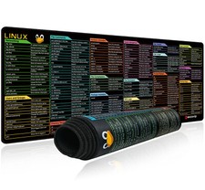 Commands Line Mouse Pad Mousepad Shortcut For Red Hat Ubuntu Programmer Desk Mat
