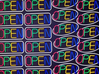 LED Neon Open Sign with Remote Control | Super Tech Leds