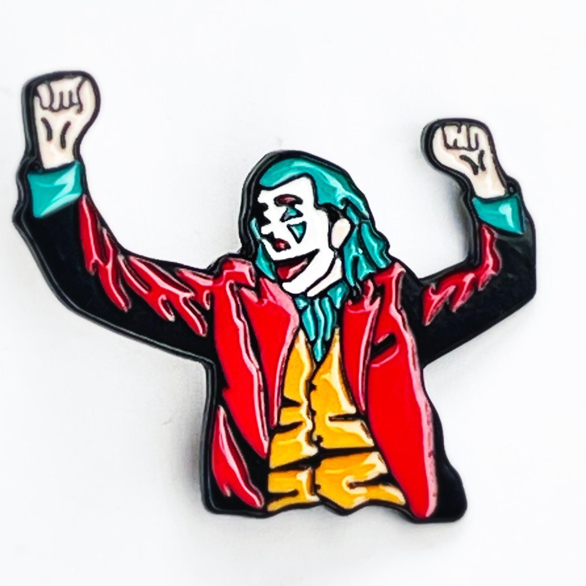 Joker Stair Dance Pin Badge Joaquin Phoenix Arthur Fleck Batman DC
