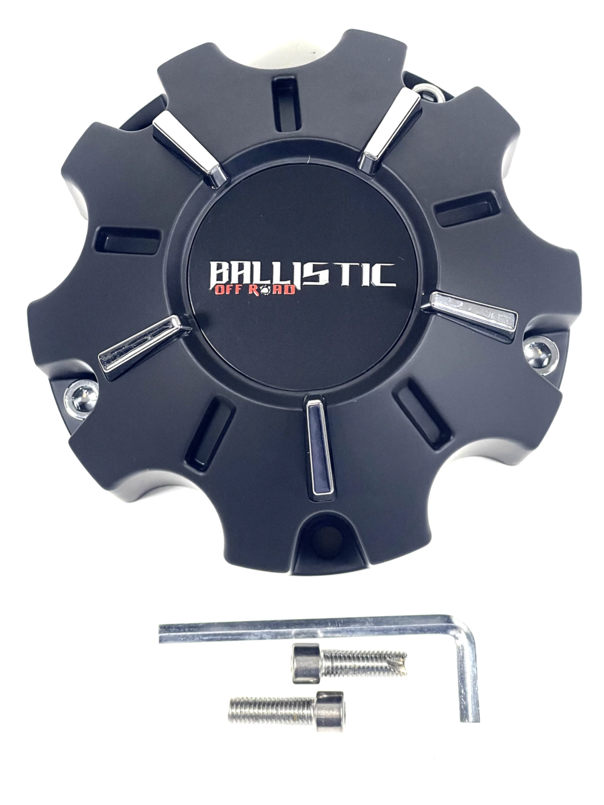 Ballistic OffRoad Wheel Center Cap Matte Black WX10CAP (1 CAP