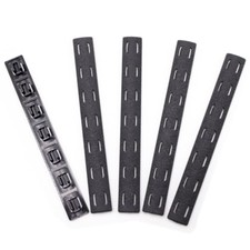5 PCS 5.5'' M-lok Rail Panel Cover Slots Covers Snap-in Panel Strip