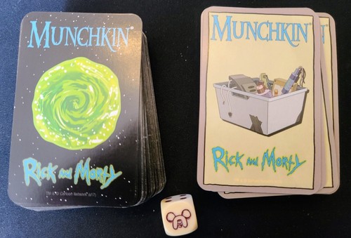 Usaopoly Munchkin Rick And Morty Game Edición En Inglés Usaopoly Munchkin Rick And Morty Game Edición En Inglés