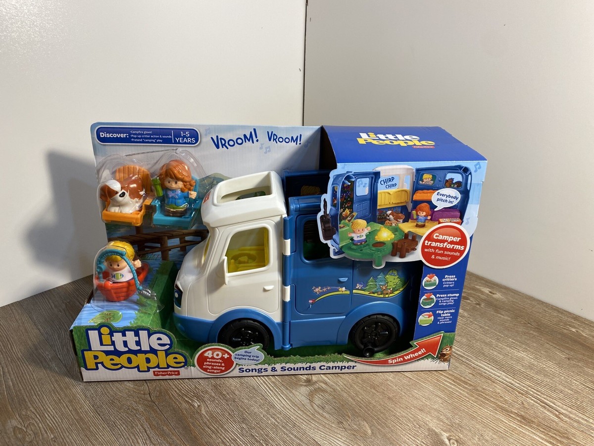 Fisher-Price DFV78 Little People Songs Sounds Camper Playset for