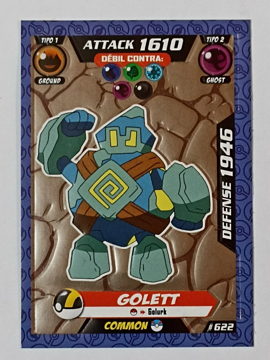 Golett Pokédex