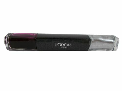 L'OREAL INFALLIBLE GEL EFFECT NAIL POLISH & TOP COAT DUO - PLEXI PURPLE - MTX029