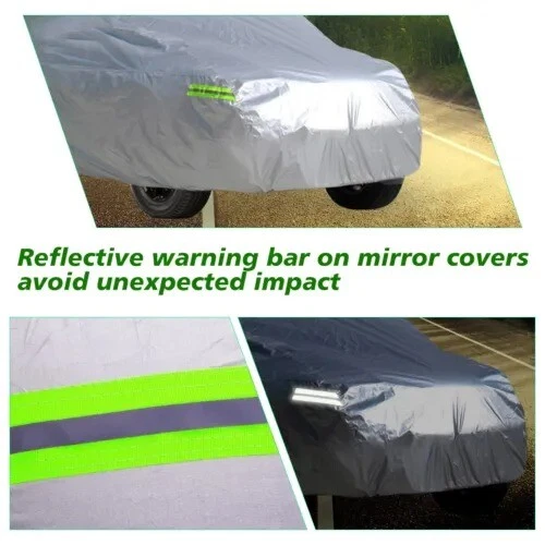 For Hyundai Veracruz Full Car Cover Outdoor Sun UV Snow Dust Rain Resistant Foto 2 de 4