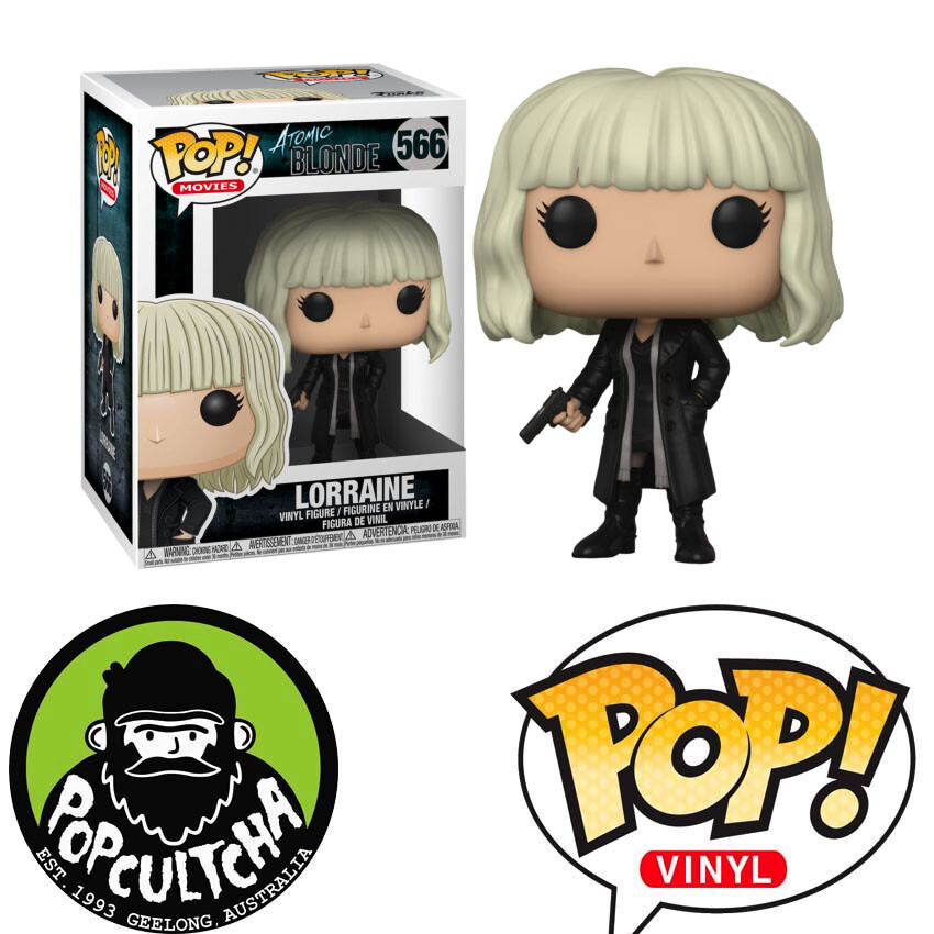 Atomic Blonde - Lorraine With Gun Pop! Vinyl Figure &Quot;New&Quot;