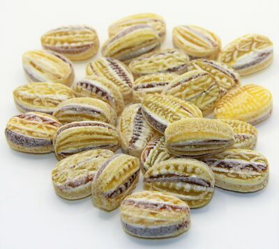 1 kg Karamell Bonbon sahnig geschlagen von pin24shop / Jahrmarktbonbon
