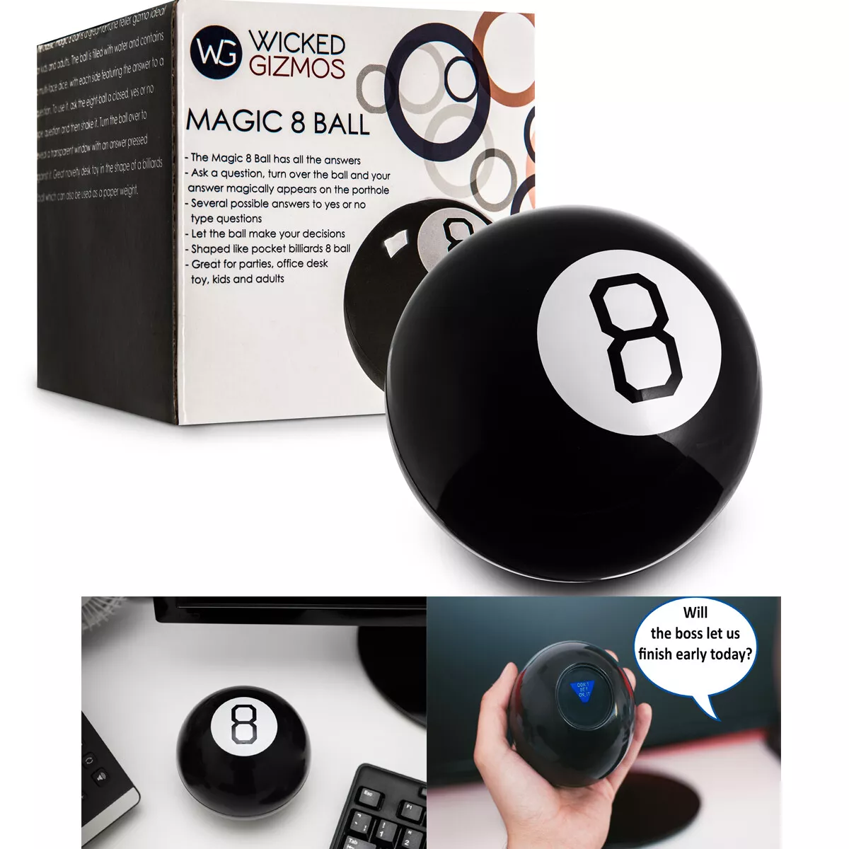 Did you know the Magic 8 Ball was originally sold as a paperweight?