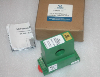 CR MAGNETICS CR4211-400 Self Powered AC Current Transducer  * NEW *