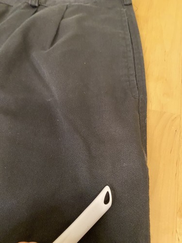 Black Clipper Quality Casual Apparel Dress Pants Men’s Size 38x34 - Picture 10 of 14