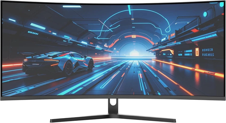 Amzfast 34 Zoll Curved Gaming Monitor 240Hz 1ms UWQHD 3440x1440 FreeSync Premium - Bild 2 von 4