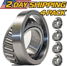 (4 Sets) Tapered Wheel Bearings fits LM11949 / LM11910 3/4"x 1.781"x 0.655"