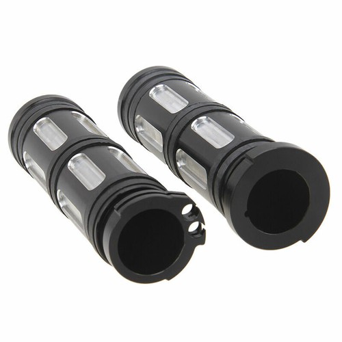 Motorcycle 1" Aluminum Throttle Handlebar Hand Grips for Harley Davidson Touring - Picture 8 of 10